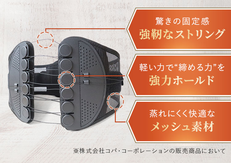 驚きの固定間強靭なストリング